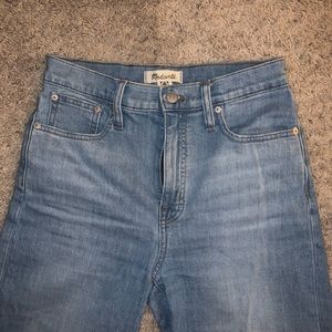 Madewell Slim Wide-Leg Crop Jeans